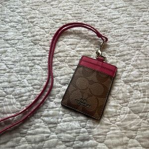Coach Cardholder Lanyard